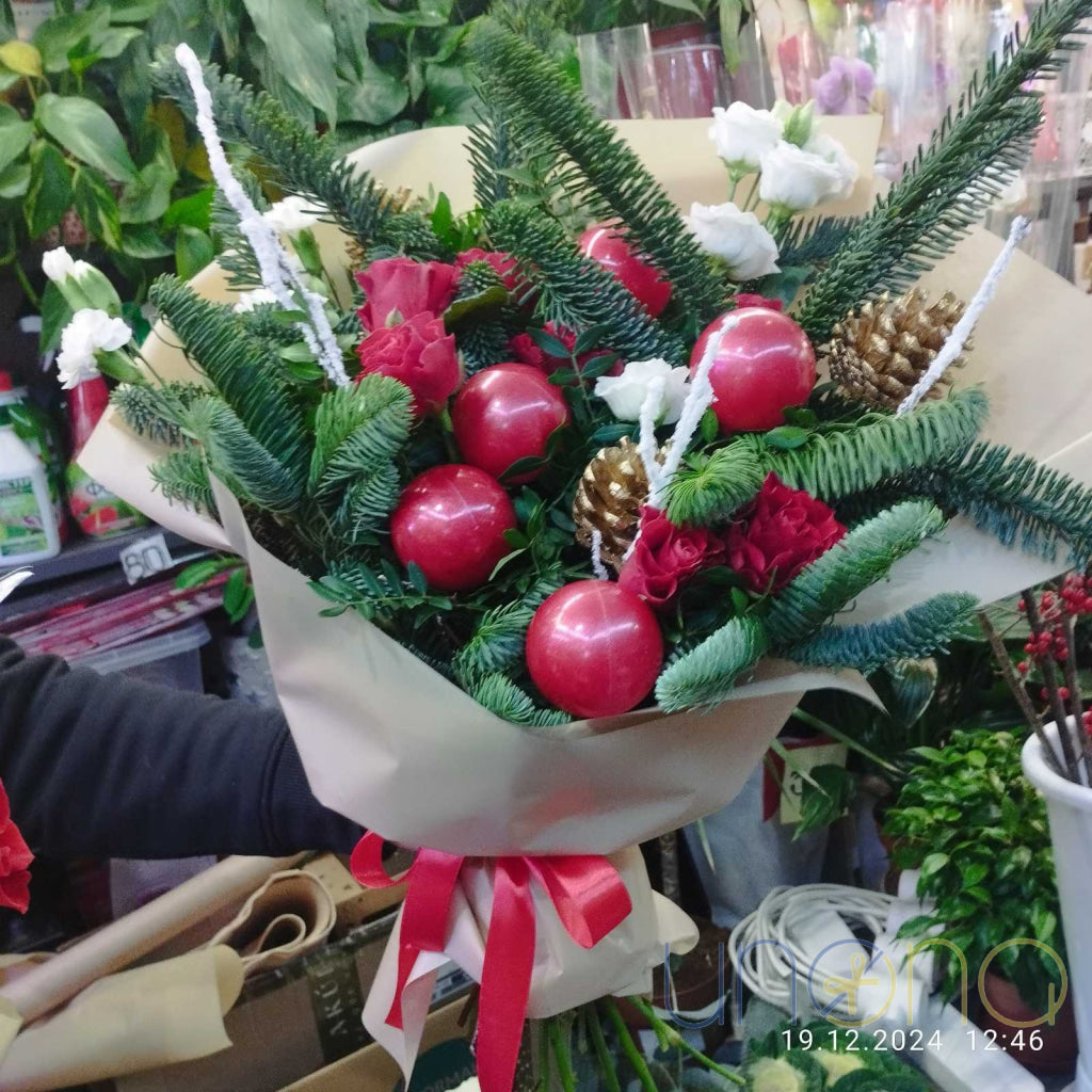 Christmas Night Bouquet Flowers