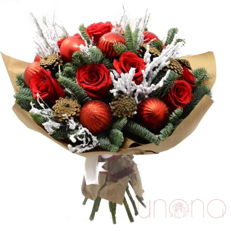 Christmas Night Bouquet | Ukraine Gift Delivery.