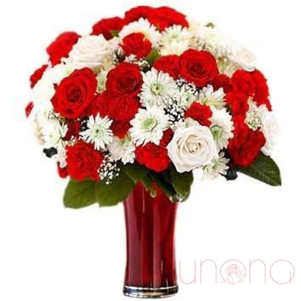 Christmas Romance Bouquet | Ukraine Gift Delivery.