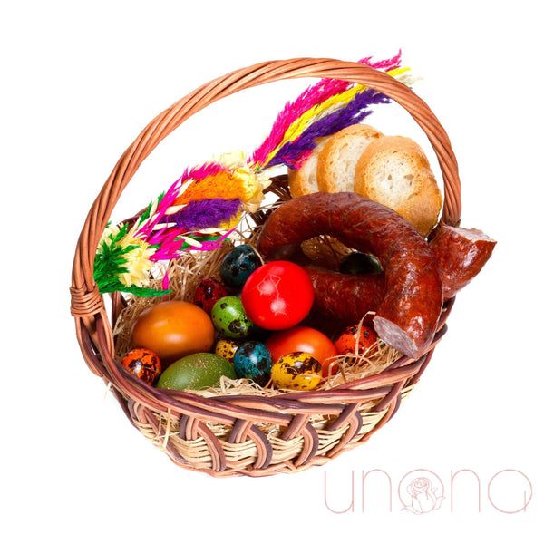 Classic Easter Basket | Ukraine Gift Delivery.