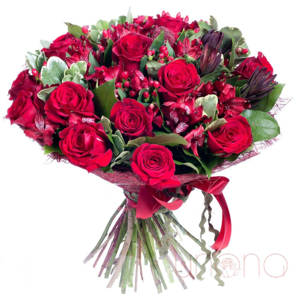Cupid Red Bouquet | Ukraine Gift Delivery.
