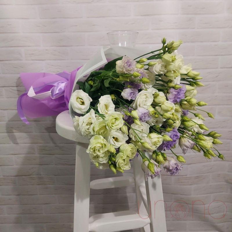 Delicate Eustoma Bouquet By Holidays