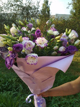 Delicate Eustoma Bouquet | Ukraine Gift Delivery.