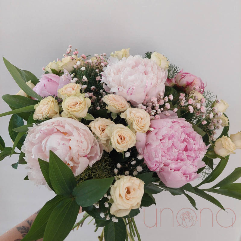 Delightful Peonies Bouquet By Holidays