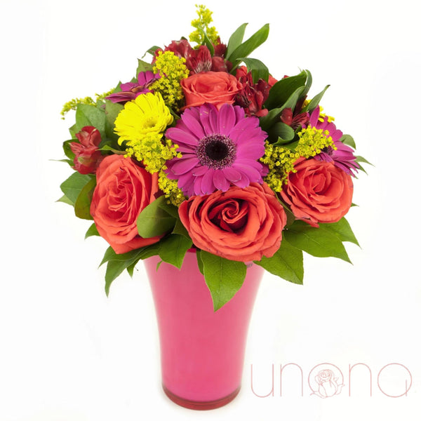 Deliriously Happy Bouquet | Ukraine Gift Delivery.