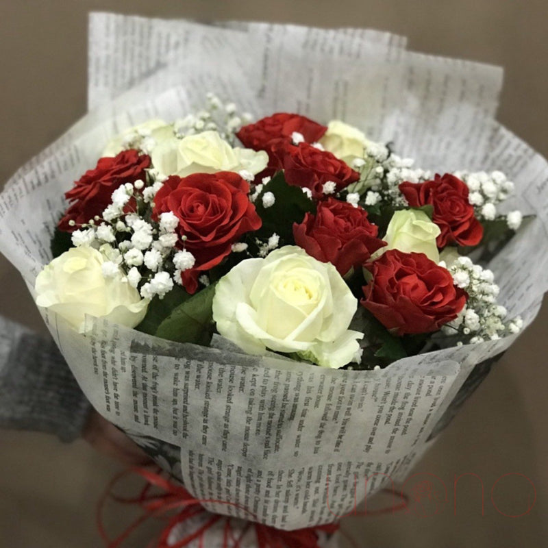 Devotion Roses Bouquet - gift for Ukrainian woman