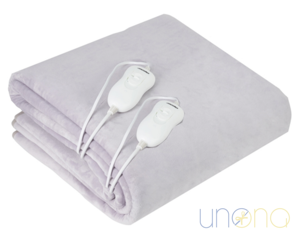 Electric Heating Blanket – Single & Double Sizes | Soft Fleece 4 Heat Levels Safe & Practical Gift for Ukraine 150 × 80