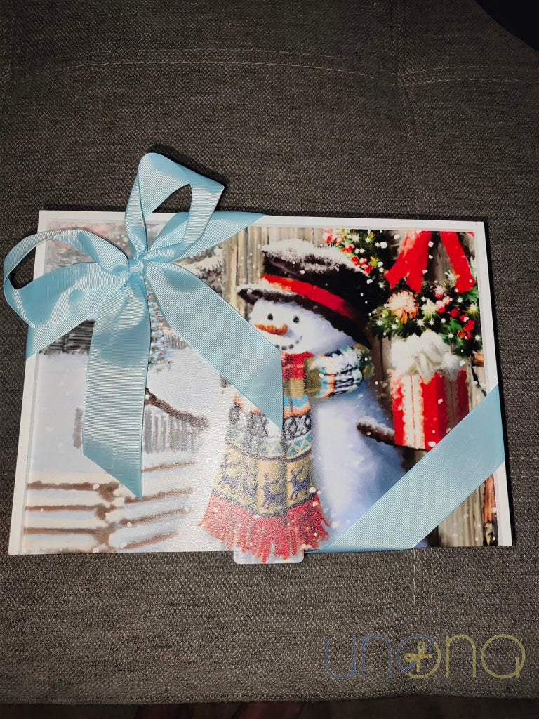 Exclusive Handmade Artisan Chocolate Gift Box in Wooden Christmas Box Christmas chocolates