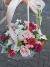 Fairy-Tale-Ish Basket Flowers