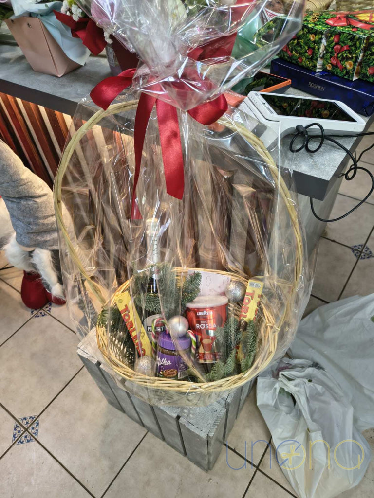 Fine Champagne and Chocolates Gift Box Christmas Gift Box