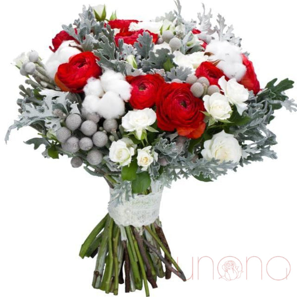 Flurries Present Bouquet | Ukraine Gift Delivery.