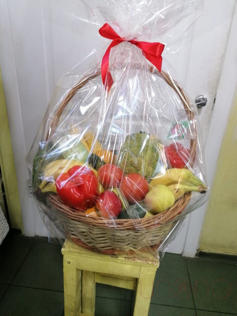 Generous Fruit and Vegetable Basket | Ukraine Gift Delivery.
