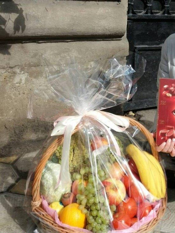Generous Fruit and Vegetable Basket | Ukraine Gift Delivery.