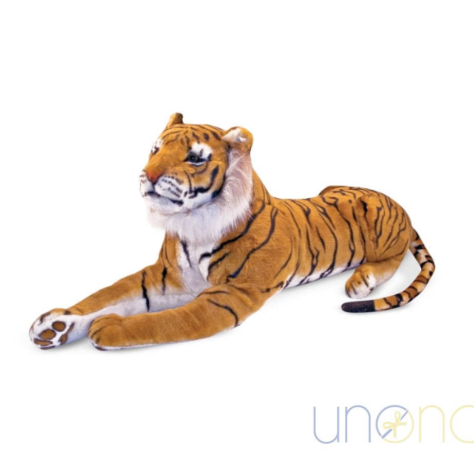 Gigantic Plush Tiger 1.8 M From Melissa & Doug By Holidays