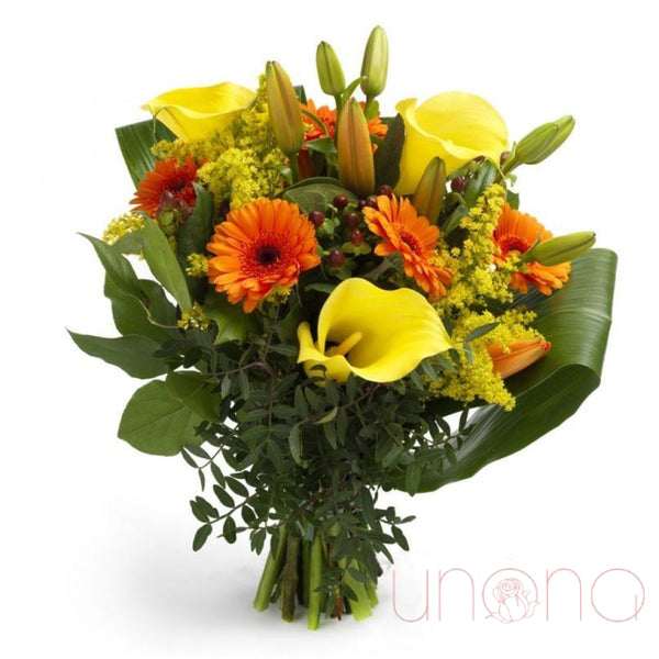 "Glow of Happiness" Bouquet | Ukraine Gift Delivery.