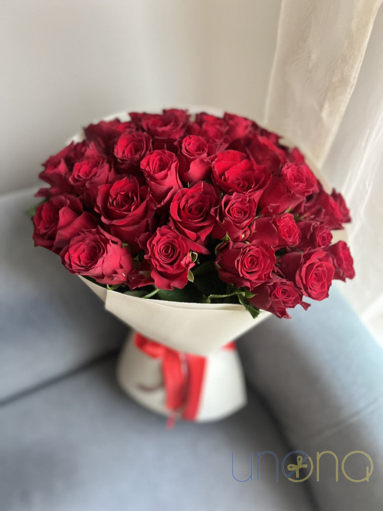 Gorgeous 37 Roses Bouquet roses