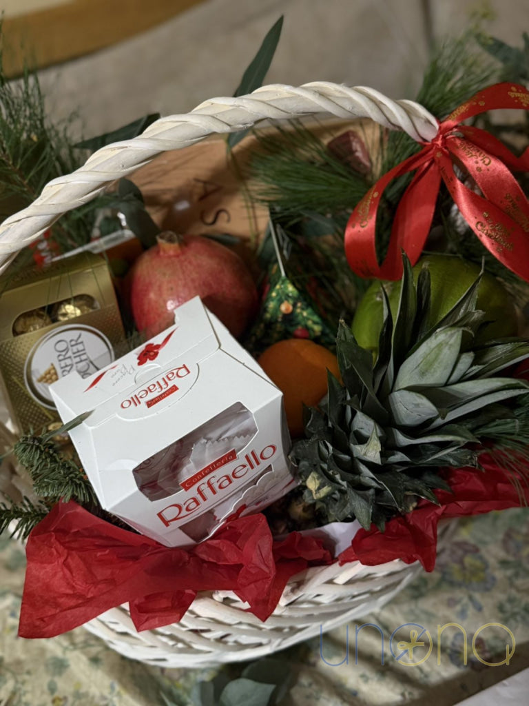 Gourmet Delights from Santa Basket christmas