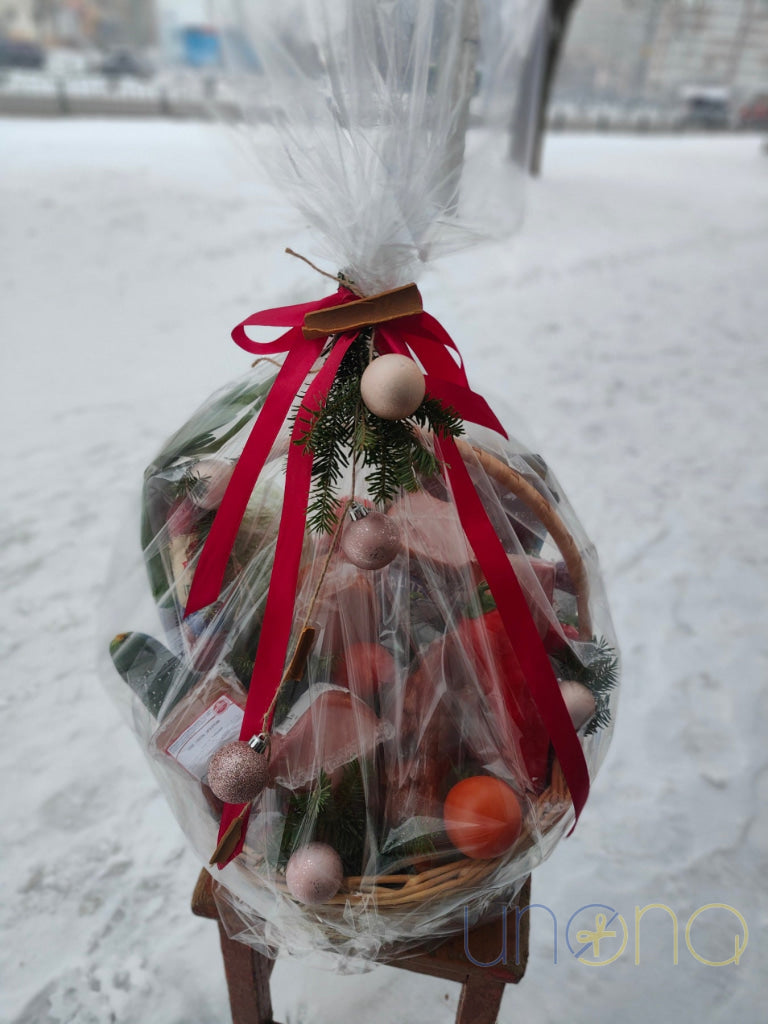 Grand Smoked Meat and Vegetables Basket gift basket