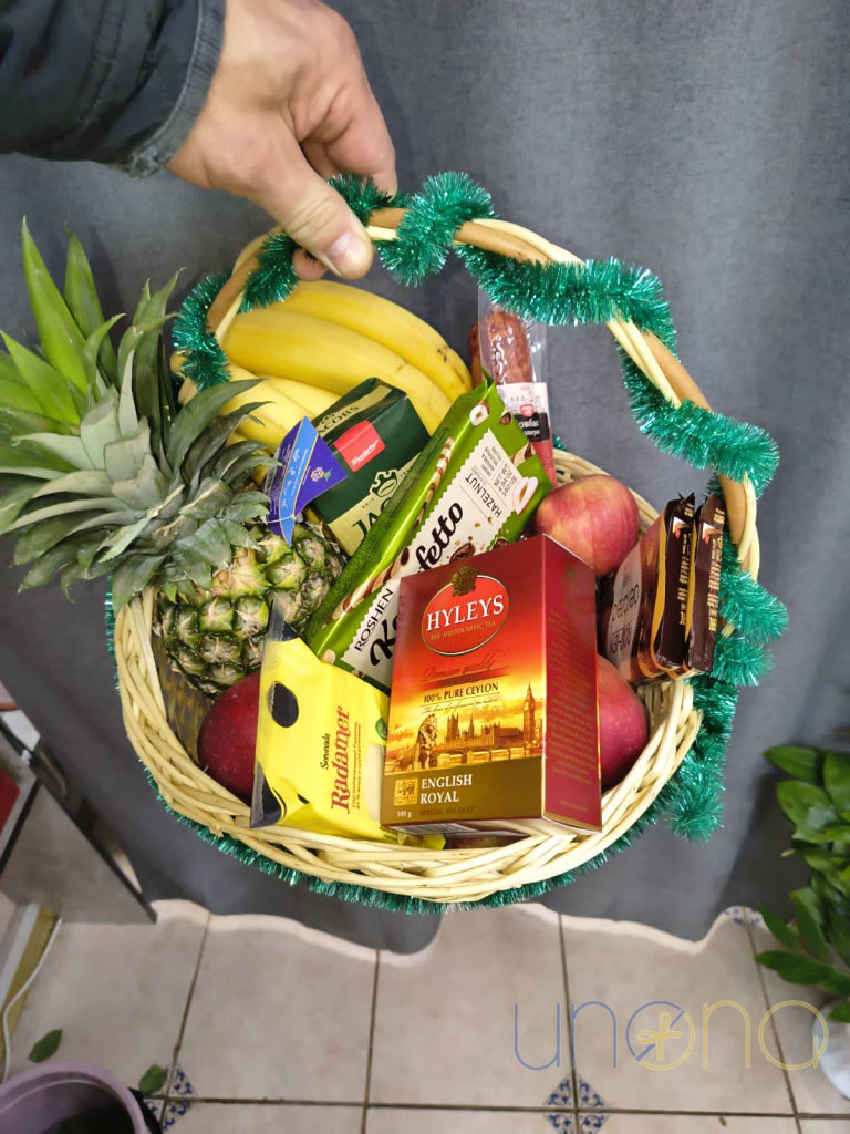 Gratitude Gourmet Basket fruit basket