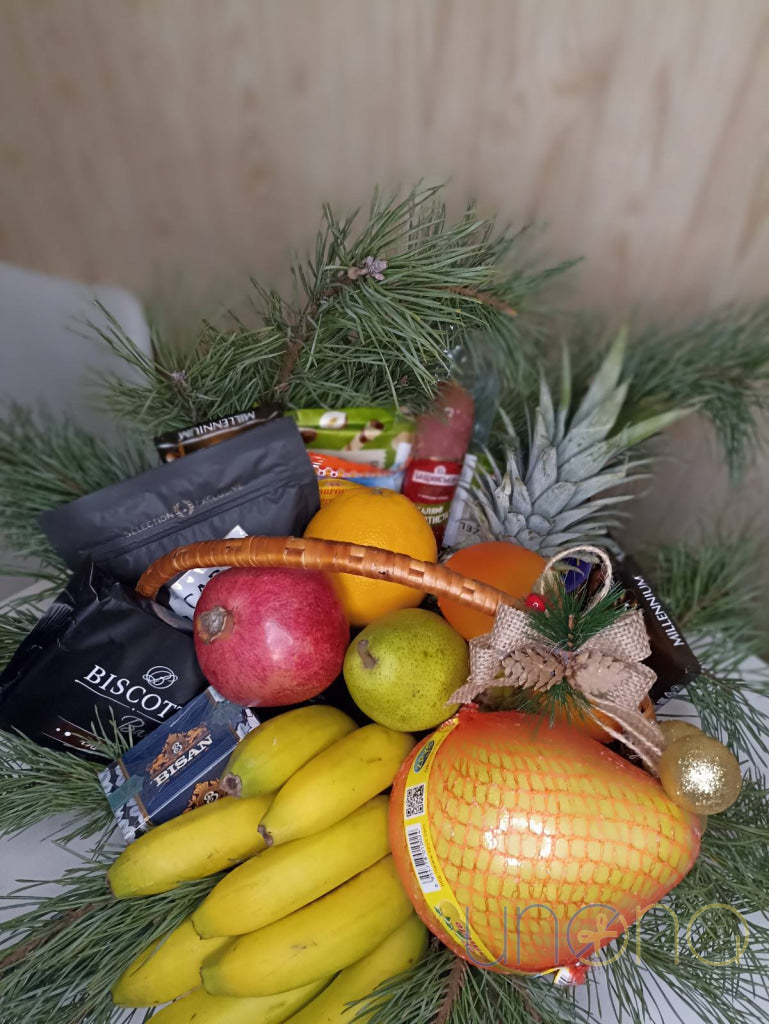 Gratitude Gourmet Basket fruit basket