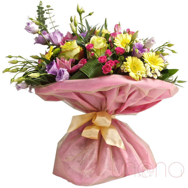 Happy Blooms Bouquet | Ukraine Gift Delivery.