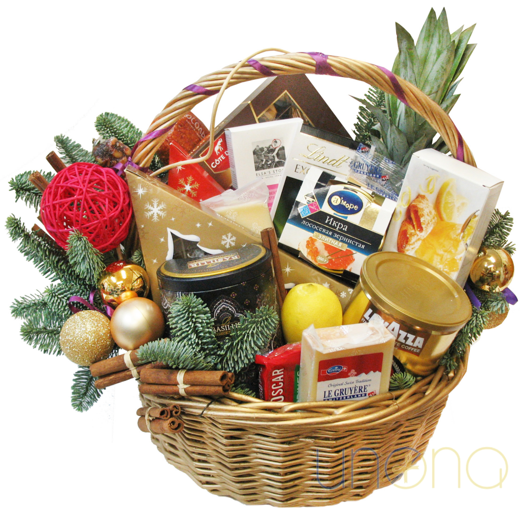 Happy Holidays Gift Basket | Ukraine Gift Delivery.