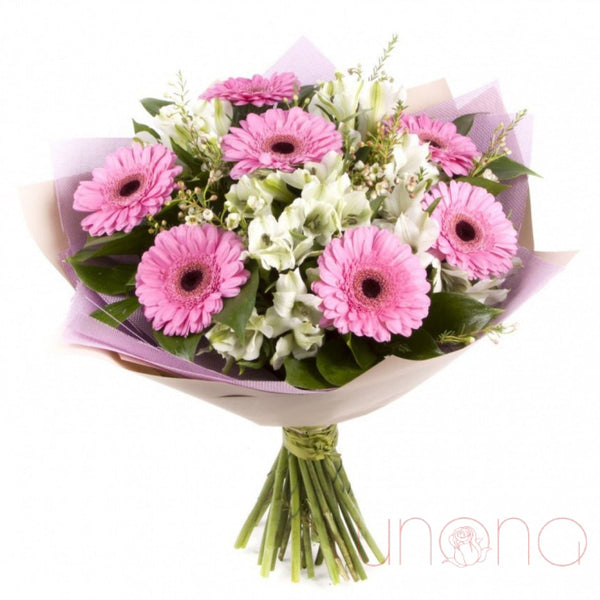 Happy Pink Bunch Regular: Fresh Quality Flowers Flowers
