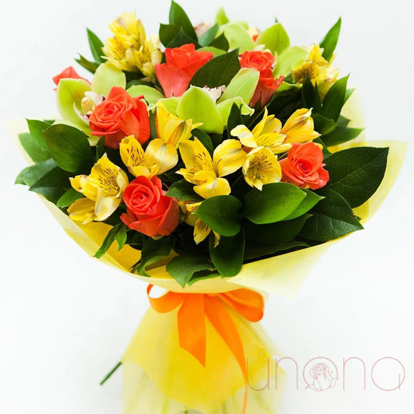 Happy Summer Bouquet | Ukraine Gift Delivery.