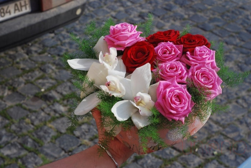 Heart-Shaped Box of Flowers | Ukraine Gift Delivery.