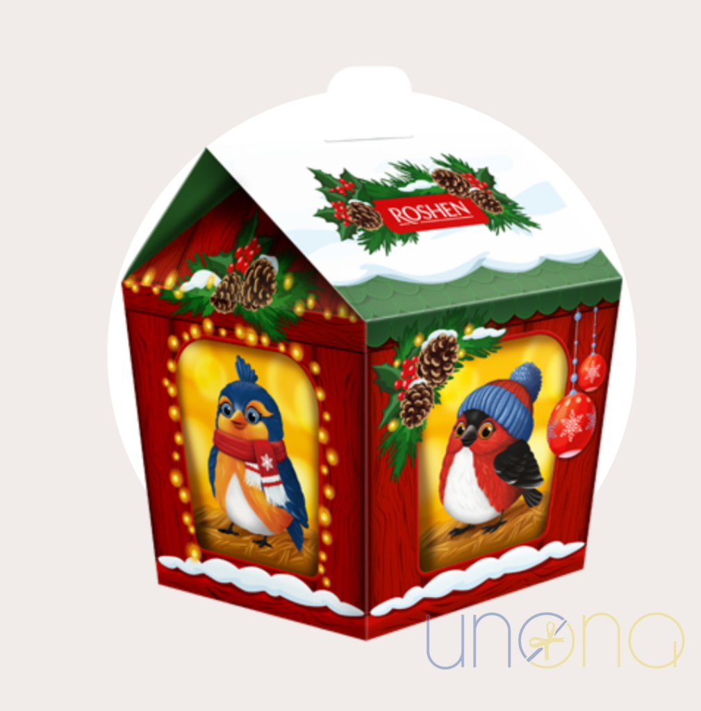 Roshen Holiday “Birdhouse” Gift Box – Premium Christmas Sweets Set (918 g) Specials