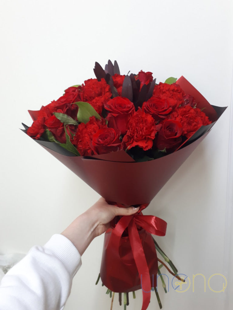 I Adore You Bouquet romantic flower delivery in Ukraine
