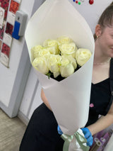 I Love You Fabulous Roses White / Standard (Local Flowers) For Her