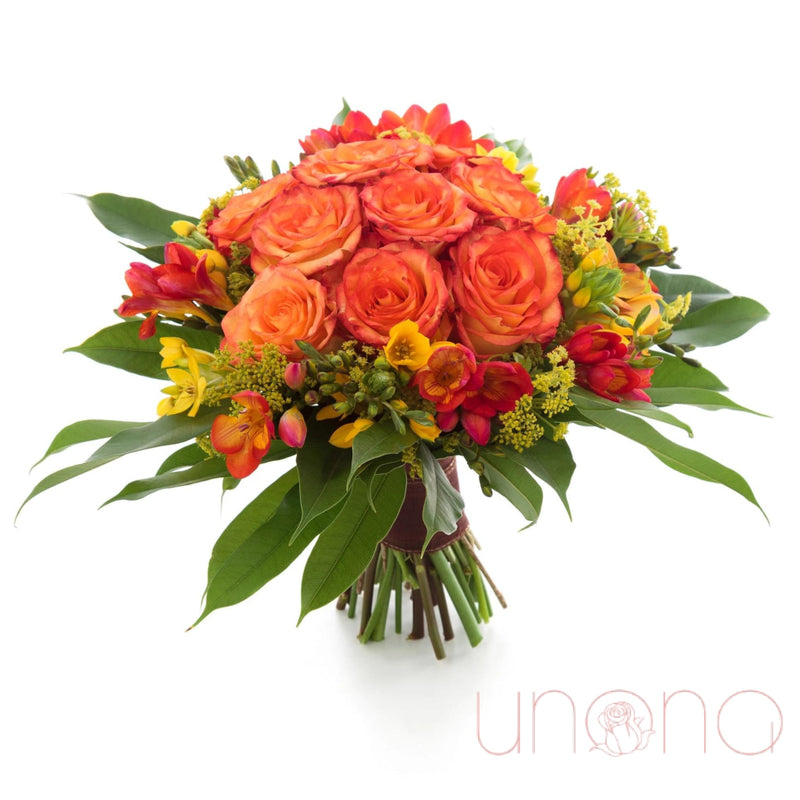 In Love With Fall Bouquet | Ukraine Gift Delivery.