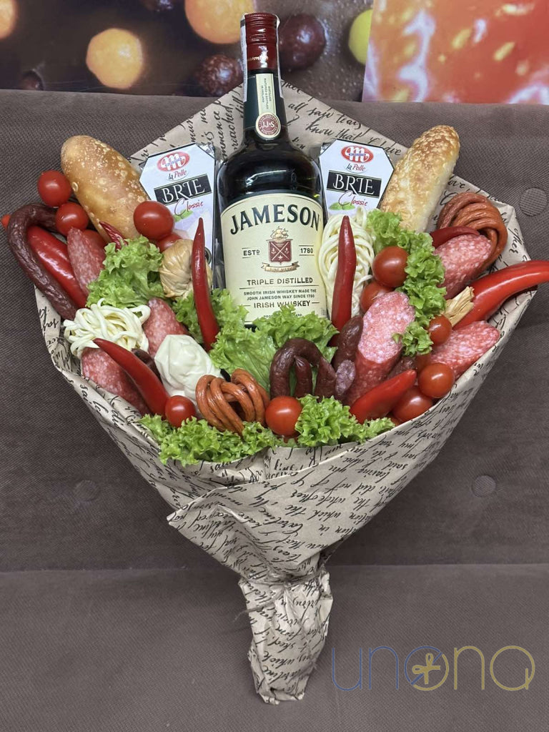 Jameson and Brie Man Bouquet For Him