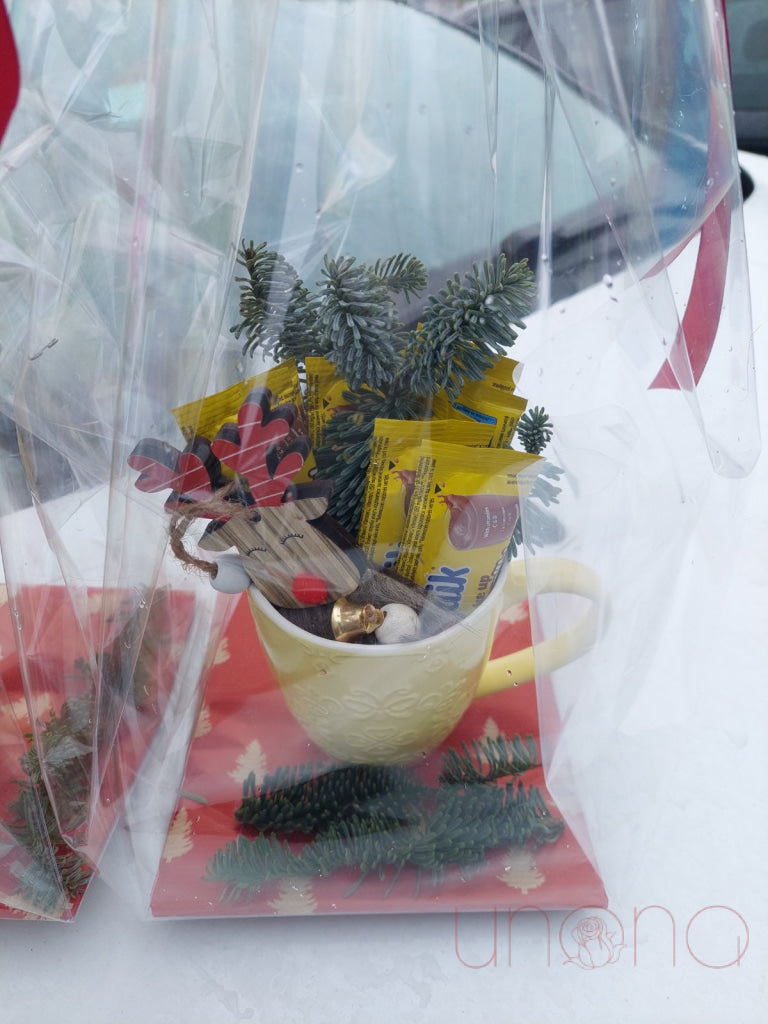 Jingle Bells Hot Chocolate Gift Set Baskets