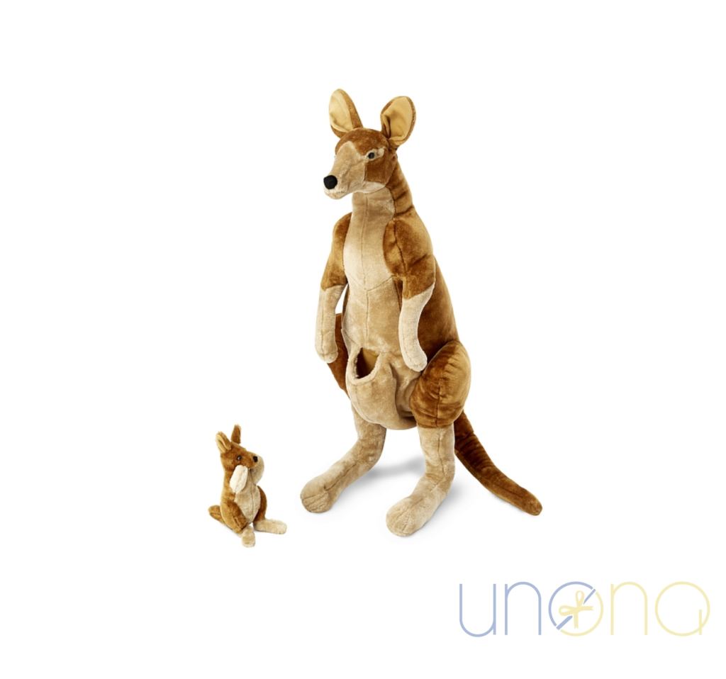 Kangaroo and Joey Lifelike Stuffed Animal By Holidays