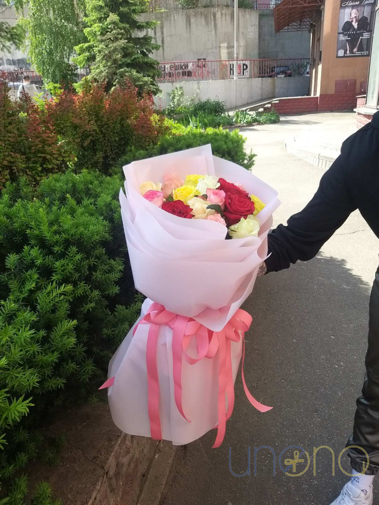 Thank you flowers and roses in Kharkiv Ukraine