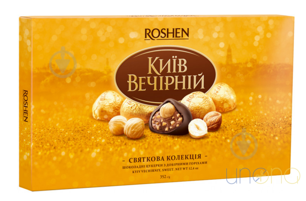 Kyiv Vechirny Chocolates 352 Gr. By City