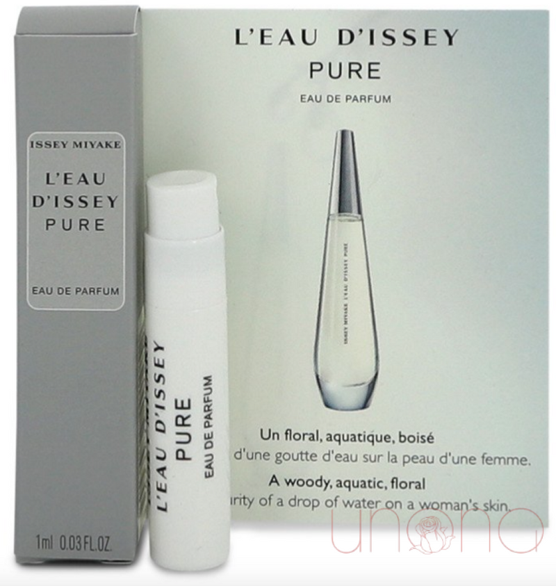 L'eau D'issey Pure Perfume by Issey Miyake sample | Ukraine Gift Delivery.