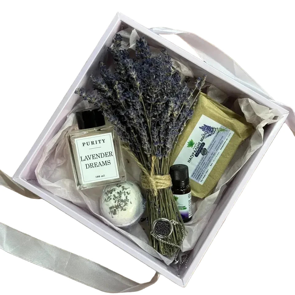 lavender spa luxury gift set send gift to Ukrainian woman relaxation