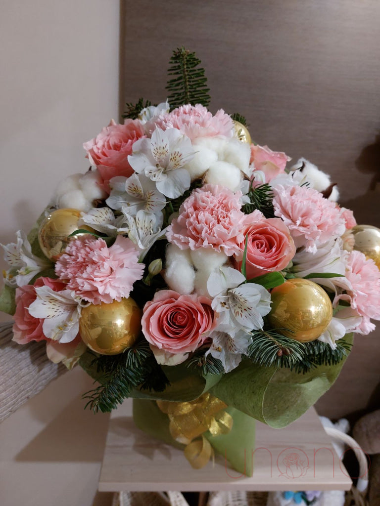Let It Snow Bouquet Christmas Flowers