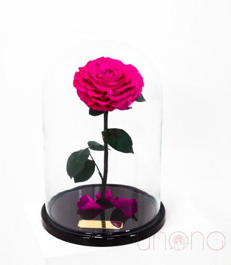 Long-Lasting Rose in a Flask | Ukraine Gift Delivery.