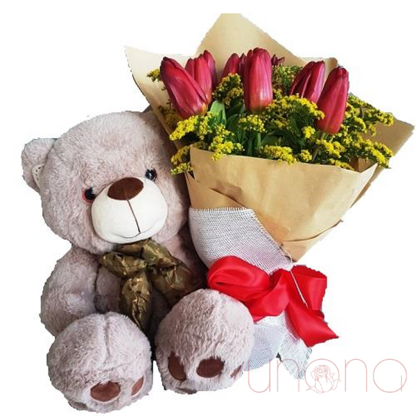 Love You Beary Much Gift Set | Ukraine Gift Delivery.