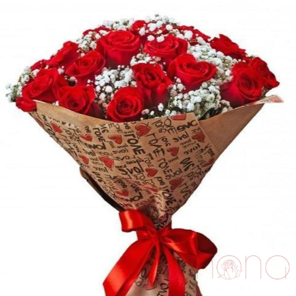 Luxury Roses Bouquet | Ukraine Gift Delivery.