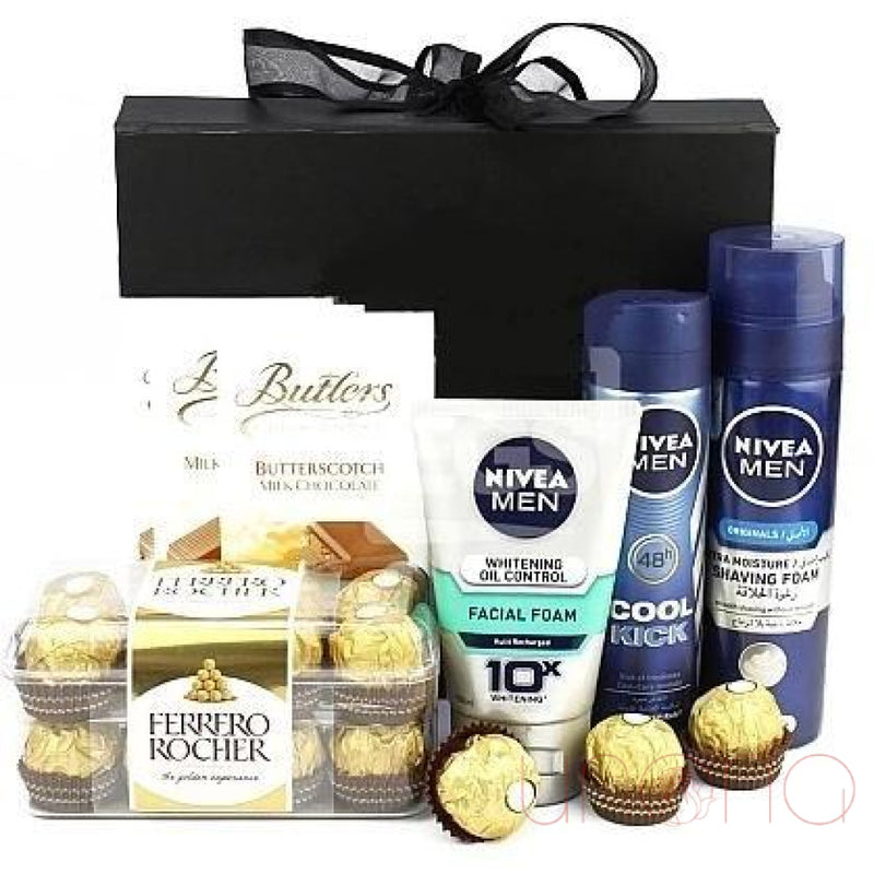 Mens Yummy&Grooming Gift Set | Ukraine Gift Delivery.