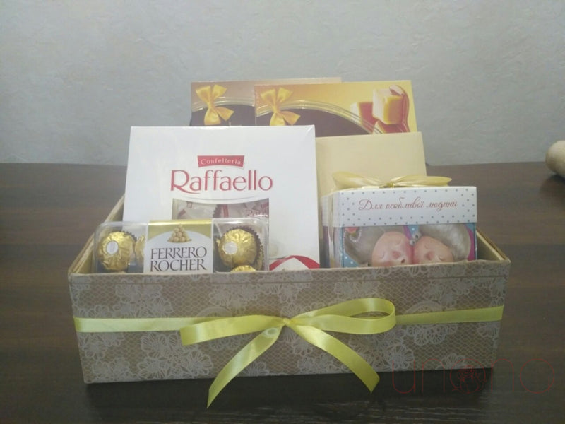 Most Popular Chocolates Gift Basket | Ukraine Gift Delivery.
