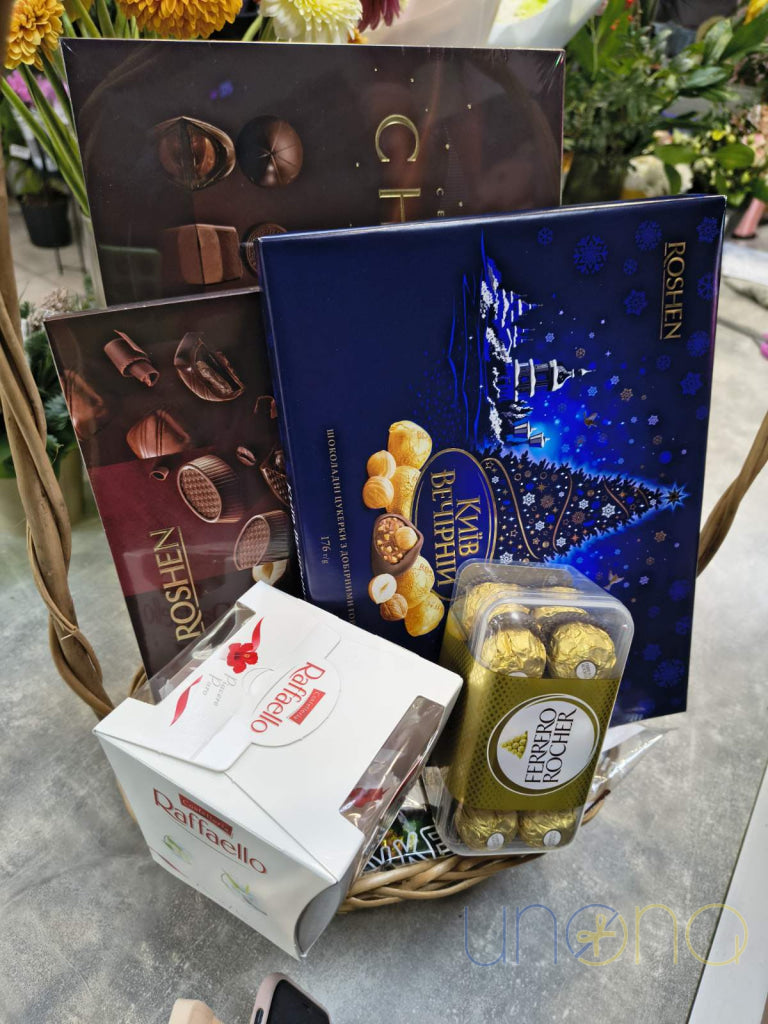 Most Popular Chocolates Gift Basket Ukrainian chocolates