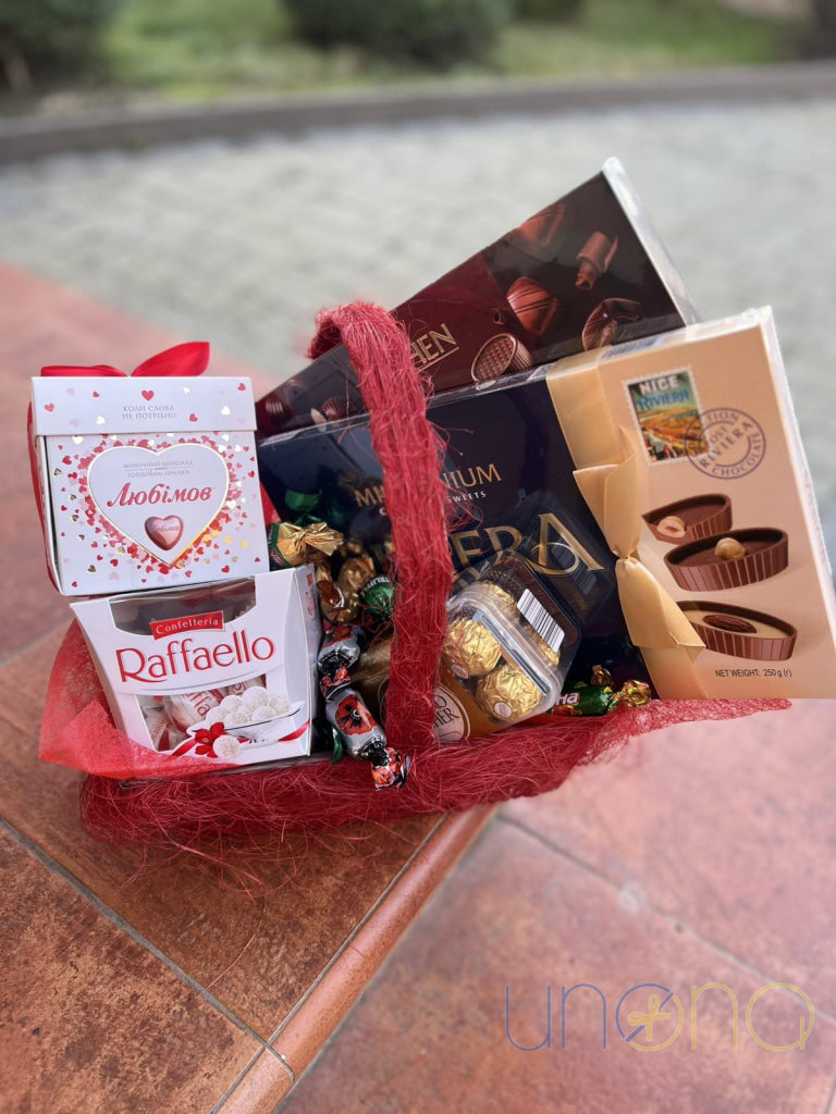 Most Popular Chocolates Gift Basket Ukrainian chocolates