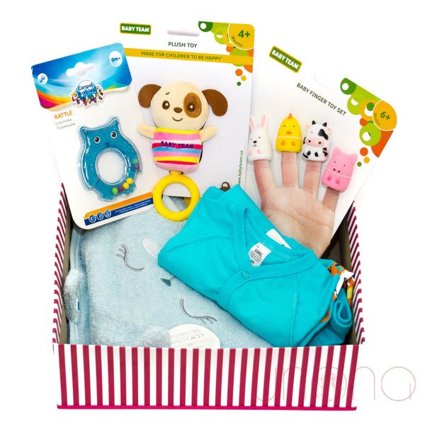Newborn Baby Gift Box for Boy | Ukraine Gift Delivery.
