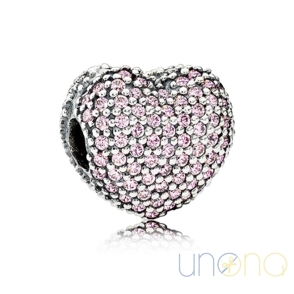 OPEN MY HEART CZ CHARM | Ukraine Gift Delivery.